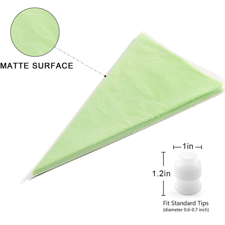 12inch Compostable Tipless Plastic Piping Bag Cake Tools