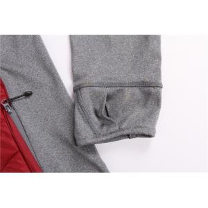 Custom Logo Ployester Mens Softshell Running Jacket With Seamtape