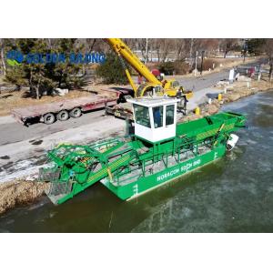JULONG Customized River Cleaning Trash Skimmer Boat Price For Garbage Collection