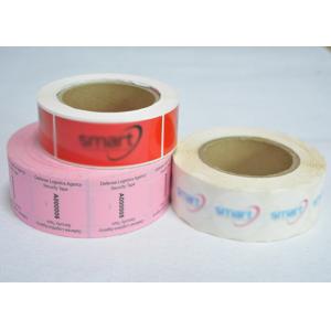  Tamper Evident Label / VOID Security Labels With Customized Logo Printing Manufactures