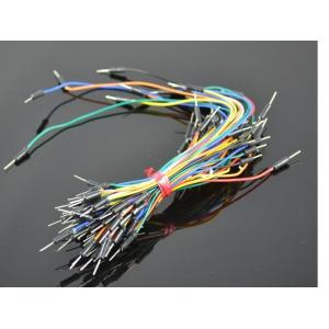 Arduino Breadboard Dupont Jumper Wires Male To Male , Flexible Breadboard Cables