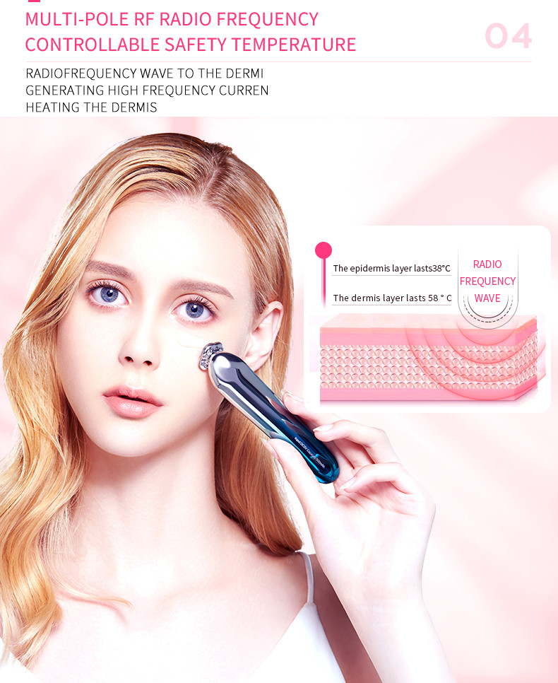 Intelligent Electronic RF 250KHz Eye Beauty Instrument