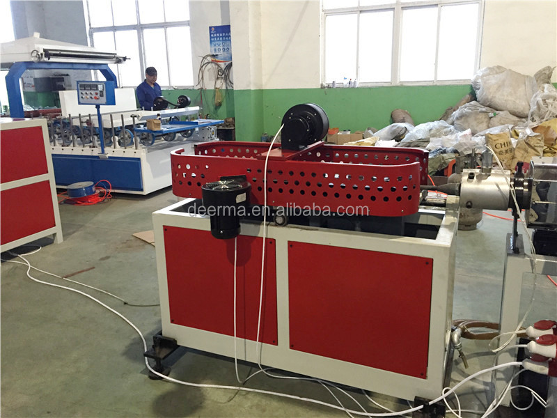 High Productivity Corrugated Pvc Pipe Production Line Pvc Plastic Pipe Making Machinery with Inverter ABB