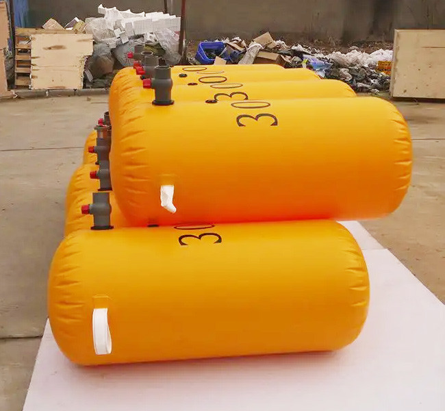 Salvage Operations Inflatable Marine Airbags Heavy Cargo Flotation Underwater Lifting Bags