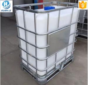 China Stackable rectangular stainless steel cubic used ibc containers for sale on sale
