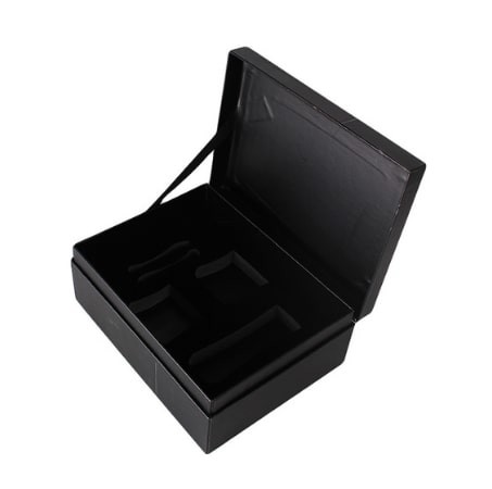 High End Magnetic Paper Box CMYK Book Shaped Storage Box Scratch Resistant