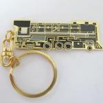 Low price and high quality Imitation Cloisonné Promotional Metal Keyrings