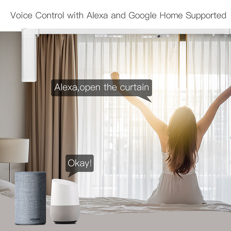 3m 4m 5m Voice Control Smart Curtain Motor