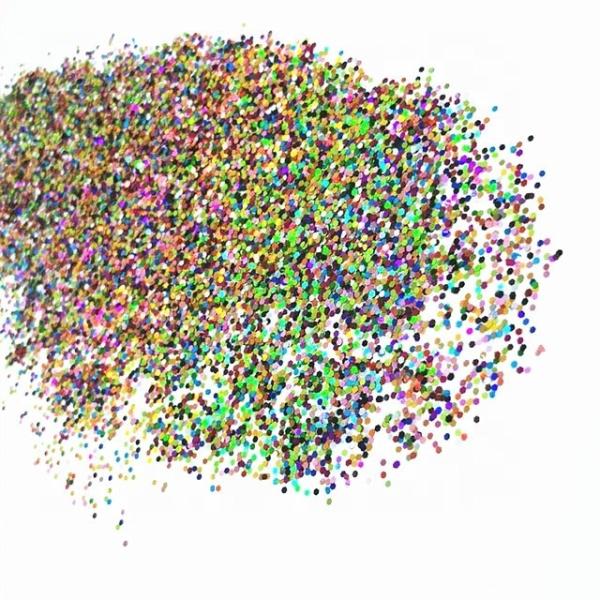 Wedding Holographic Rainbow Effect Glitter Resin for Dot Ramadan Graduation