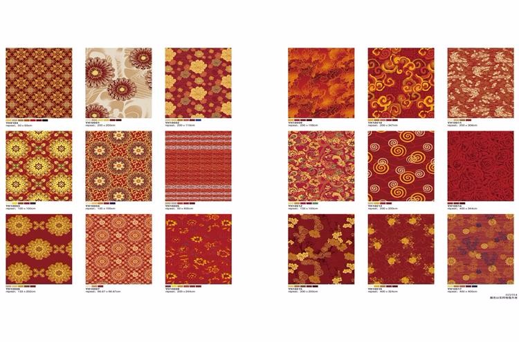 Turkey style printed commercial nylon floor carpet,restaurant carpet