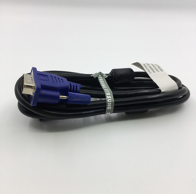 1.5m High Speed 4+5 15Pin Male To Male VGA Cable For PSP PC