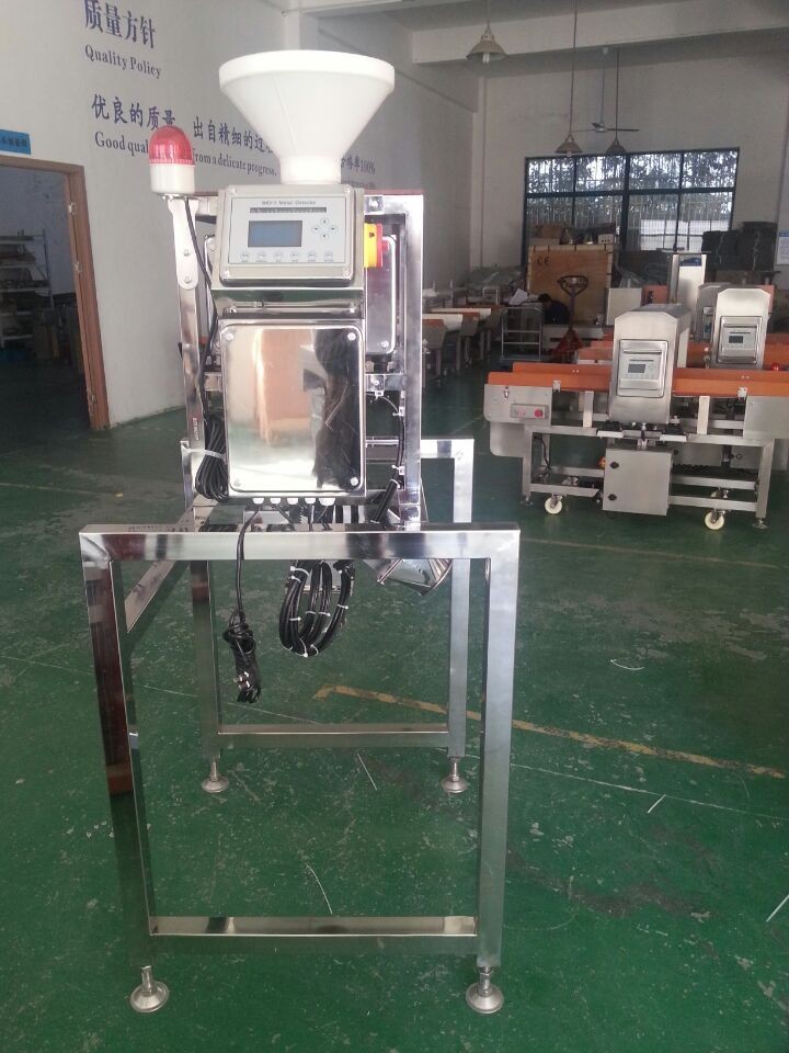 Gravity metal detector JL-IMD/P150 for powder product inspection