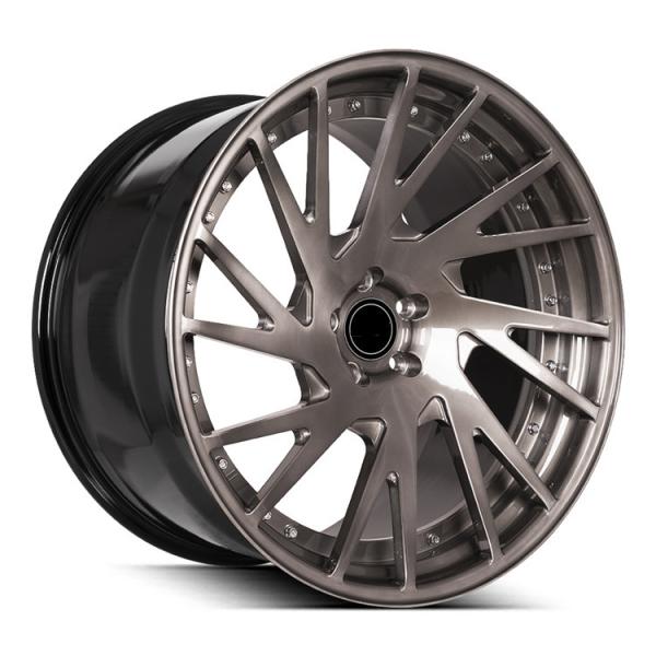 Customized 19 20 21 22 inch 2 piece custom Forged wheels 5x112 5x120 5x114.3