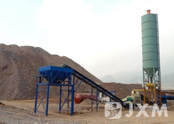 Energy Saving Stabilized Soil Concrete Mixing Station WBZ400 ISO CE Certificatio