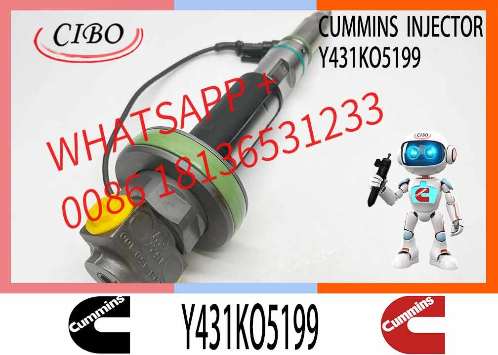 Fuel Injector Assembly 2867147 2882077 4955524 Y431KO5393 2882078For Qsk19 Engine