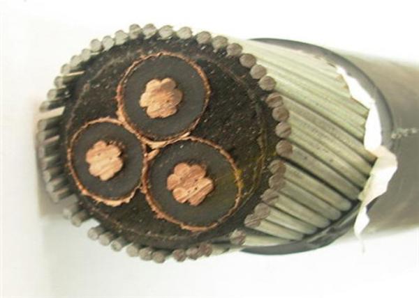 Underground 11kv steel wire armoured copper swa power cable IEC60502-2, BS 6622,