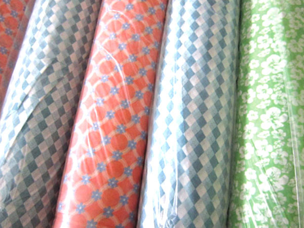 Custom design width 2.2m printed non woven fabric for package OEM accepted