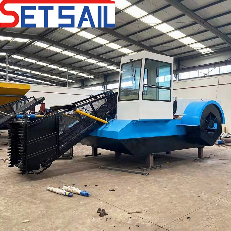 2022 Self Propelled Aquatic Weed Harvester for River Cleaning