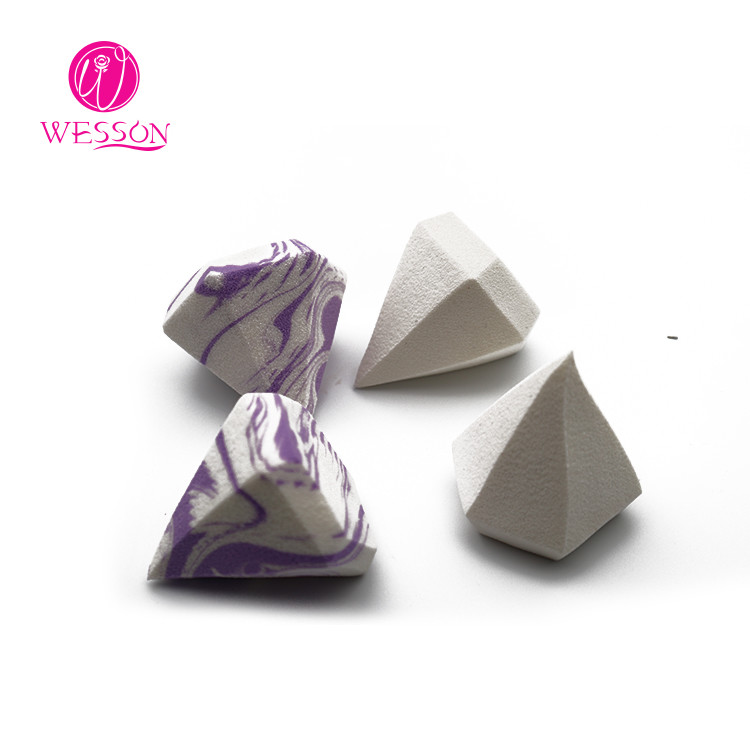 Eco Friendly Multiple Shape Rhombus Beauty Blender Sponge