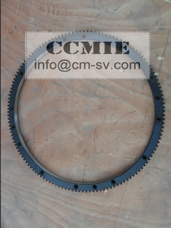Weichai WD615 Sinotruck Spare Parts , 136 Teeth Flywheel Ring Gear Replacement