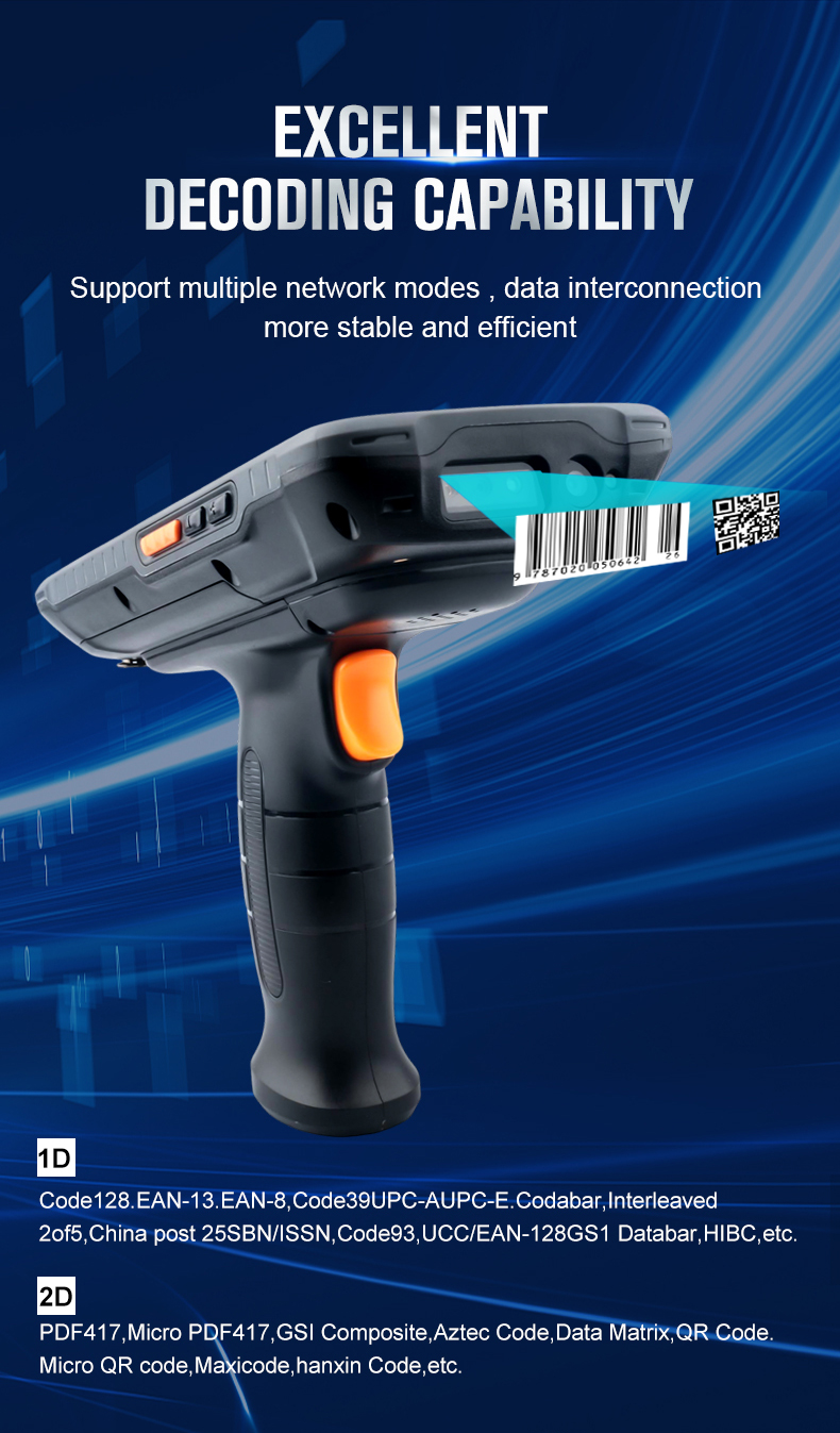 Logistic Inventory Management Android Handy Scan Barcode bar Code Reader Pda