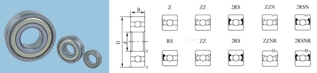 NSK Open Ceramic Ball Bearings 6207DDU bearings 35*72*17 Lubrication oil or grease