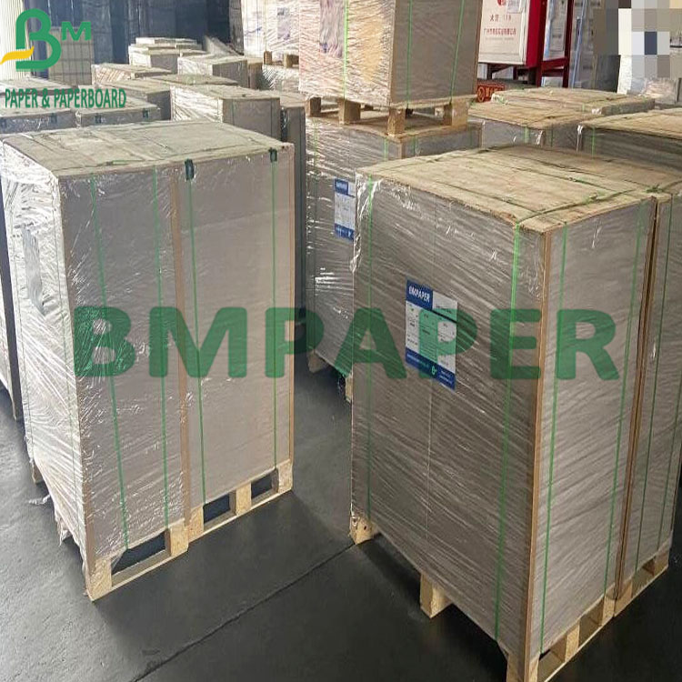 250g Clay White Surface Grey Back Board Mutiple Usages Duplex Board For Box