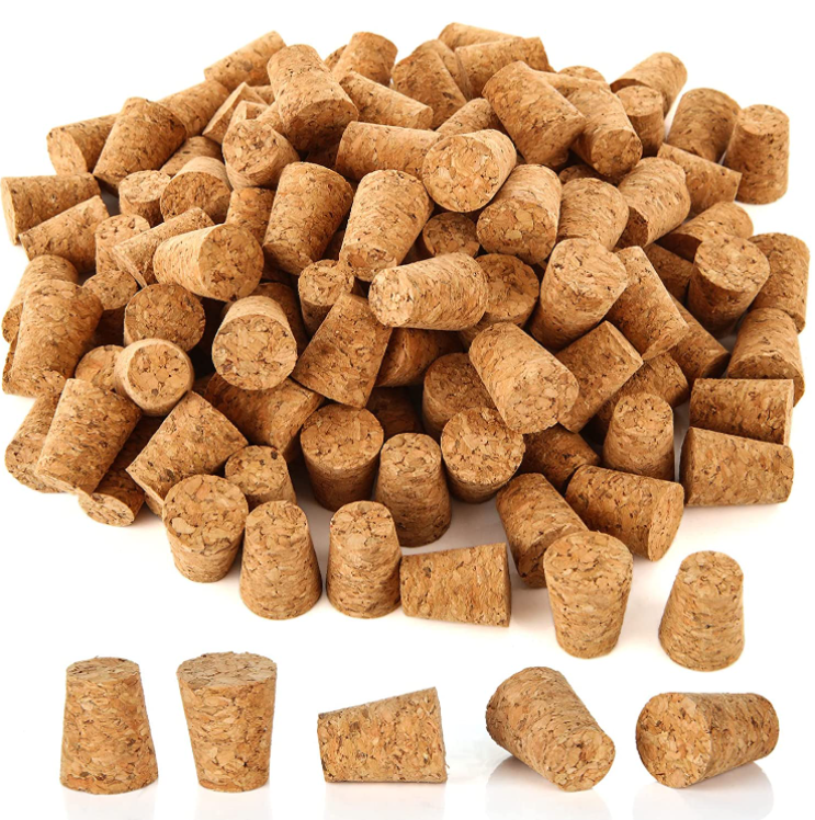 Aluminium-Plastic Conical Cork Wooden Beer Bottle Stopper for Wine Making Process