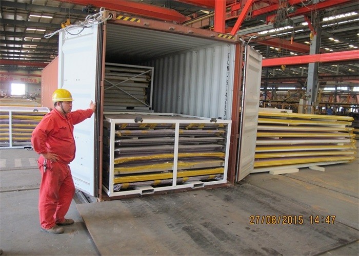 SINOTRUK Insulated Refrigerated Truck CKD Panels -18℃ For Refrigerator Truck