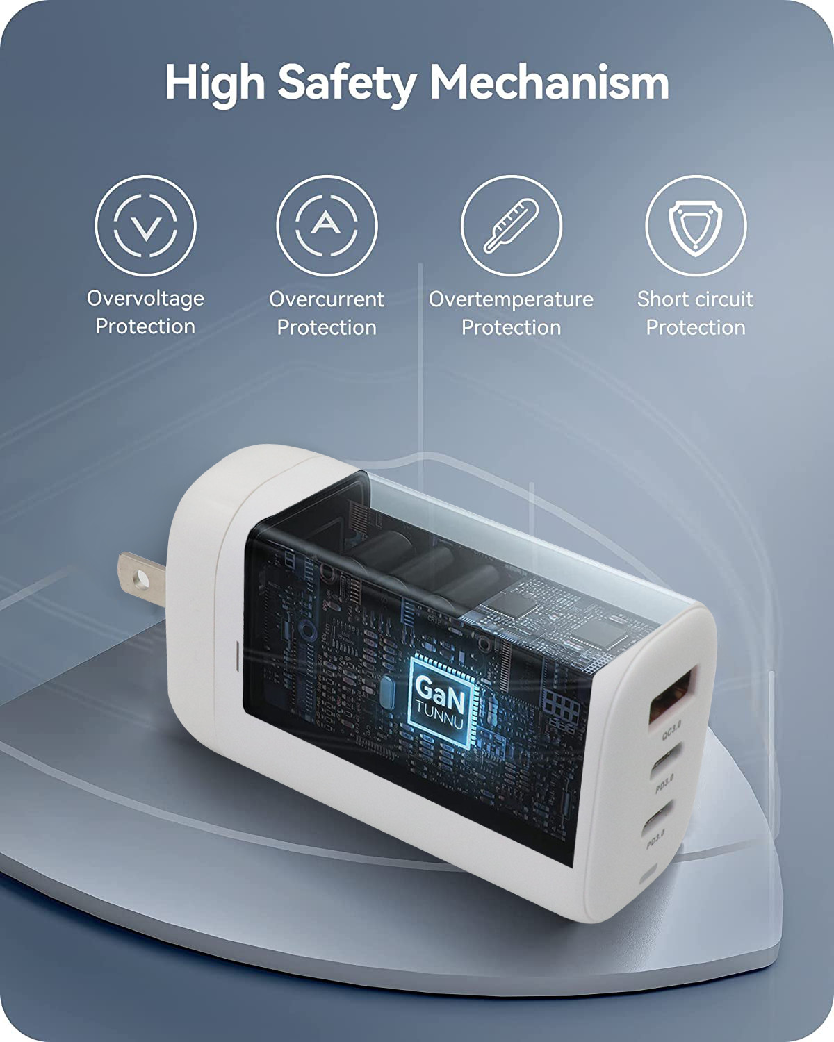 Smart Travel Smart Charging Universal Power Adapter for Smart Phone Android Phone MP3/4 US/EU/UK Type