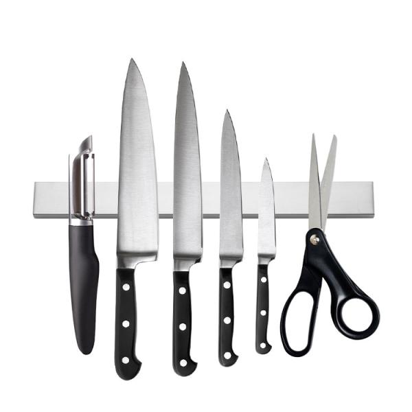 Stainless Steel Wall Magnetic Knife Holder for Home Kitchen 8''-24 inch Knife