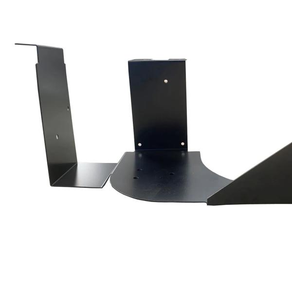 Nanfeng's Customized Blackened Stainless Steel 304 Metal Bracket for Aluminum