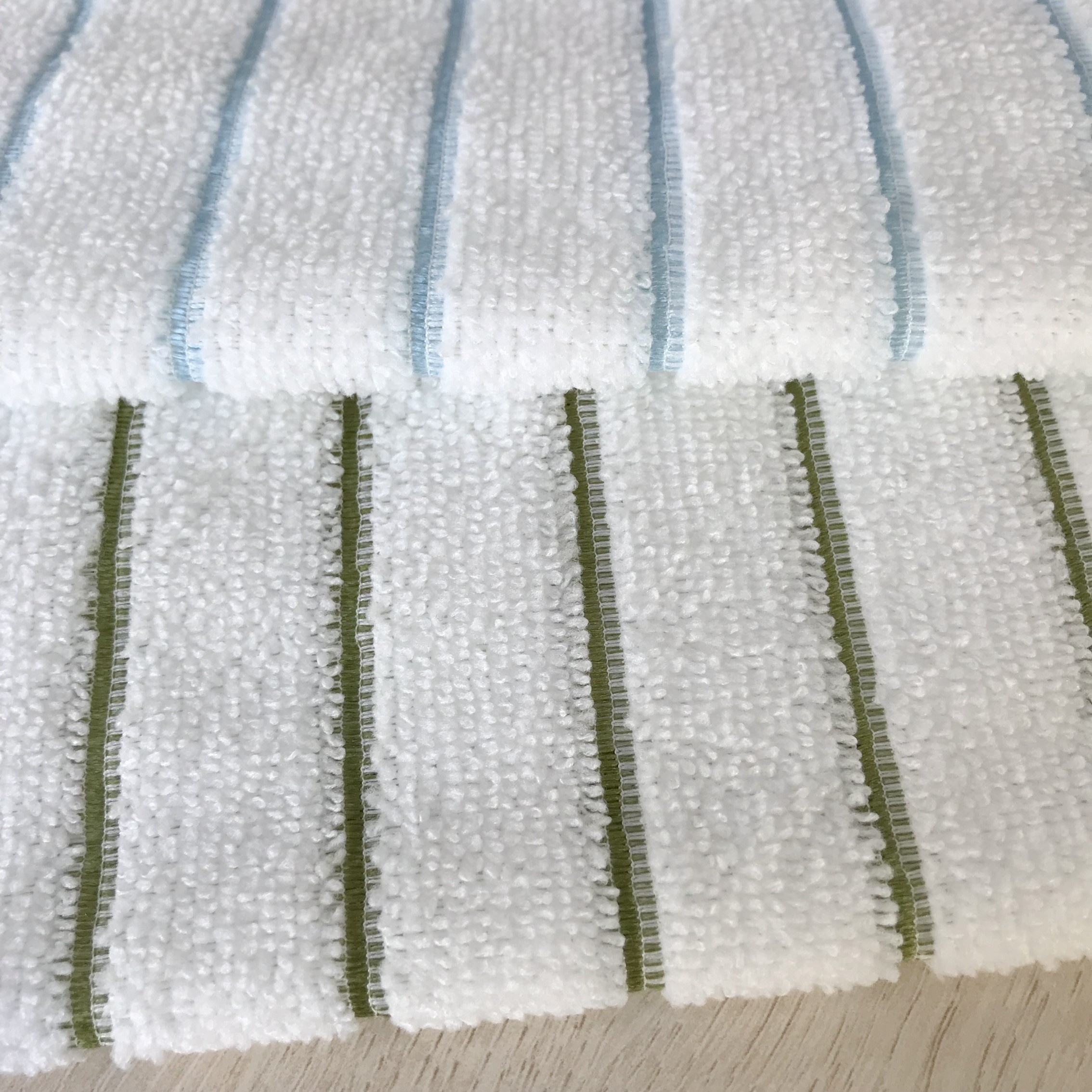 cationic colored single side strip kitchen towels clean wipes 100% polyester with light weight