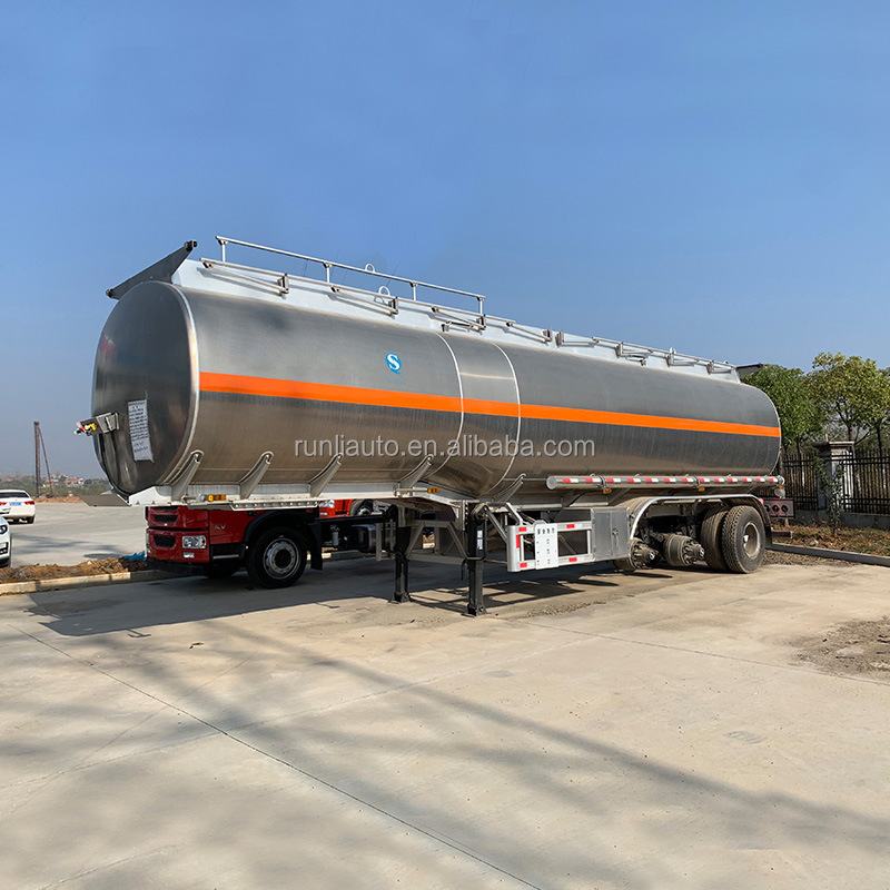 Factory Oil Petrol Gasoline Diesel Transport Heavy Duty Tanker Semi Truck Trailer Semi Trailer Tank