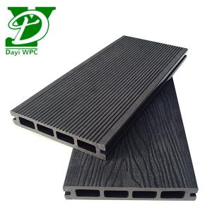  Waterproof Double Sided Embossed Composite Hollow Wood Plastic Decking Manufactures
