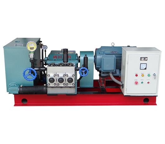 Bare Shaft Ultra High Pressure Water Jet Plunger Pump 46L/ Min 630 Bar