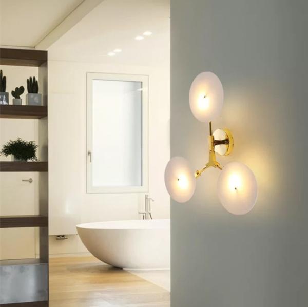 Designer wall lamps LED Northern European simple decorative lights on wall (WH