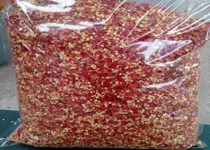 10*1 KG/Carton Crushed Chilli Peppers Dried Jinta Chilli Flakes 20,000-50,000 SHU Pizza