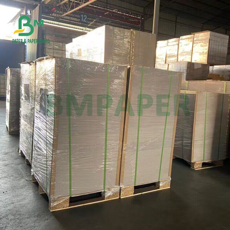 1mm 1.2mm Glossy Claycoated Board Two Side White For Signboard 72 x 102cm