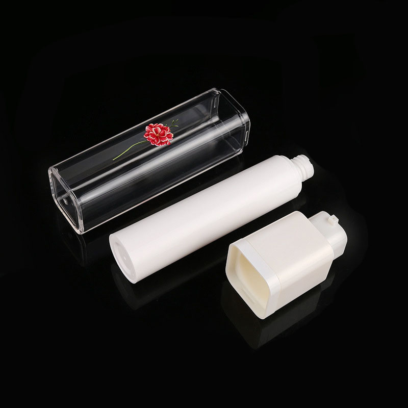 15ml 30ml 50ml Airless Facial Care empty lotion bottles with pump