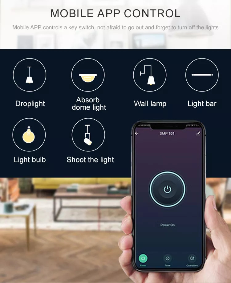 Glomarket Zigbee 3 Gang Voice Remote Control Dimmer Switch Tuya Smart With Neutral Touch Panel Wall Light Switch