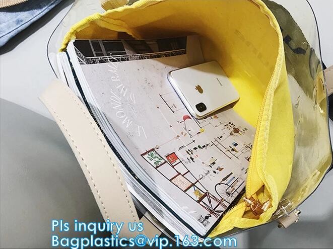 pvc shoulder bag transparent holographic handbag, handbag and shoulder ladies sling bag, jelly fashion pvc lady handbag