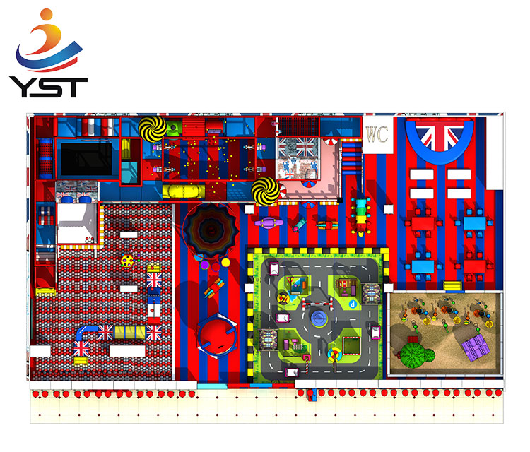 Anti Crack Plastic Play Equipment , CE Standard Childrens Soft Play Equipment