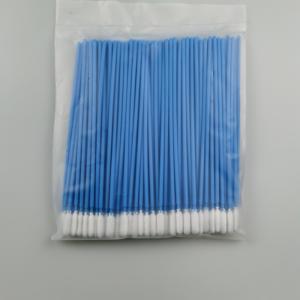 165mm Long Polypropylene Handle Foam Tip Swabs Round Head