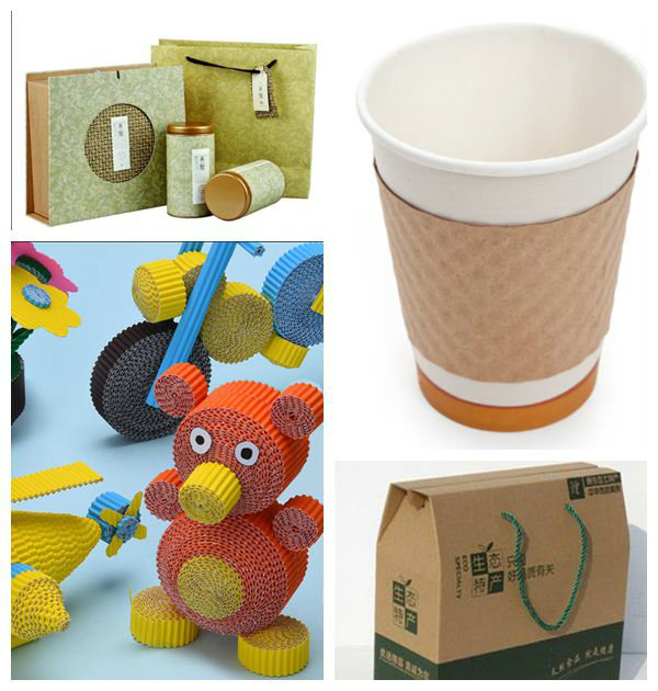 150g +120g Corrugated Cardboard Sheets 8.5'' x 11'' Craft DIY Paper 