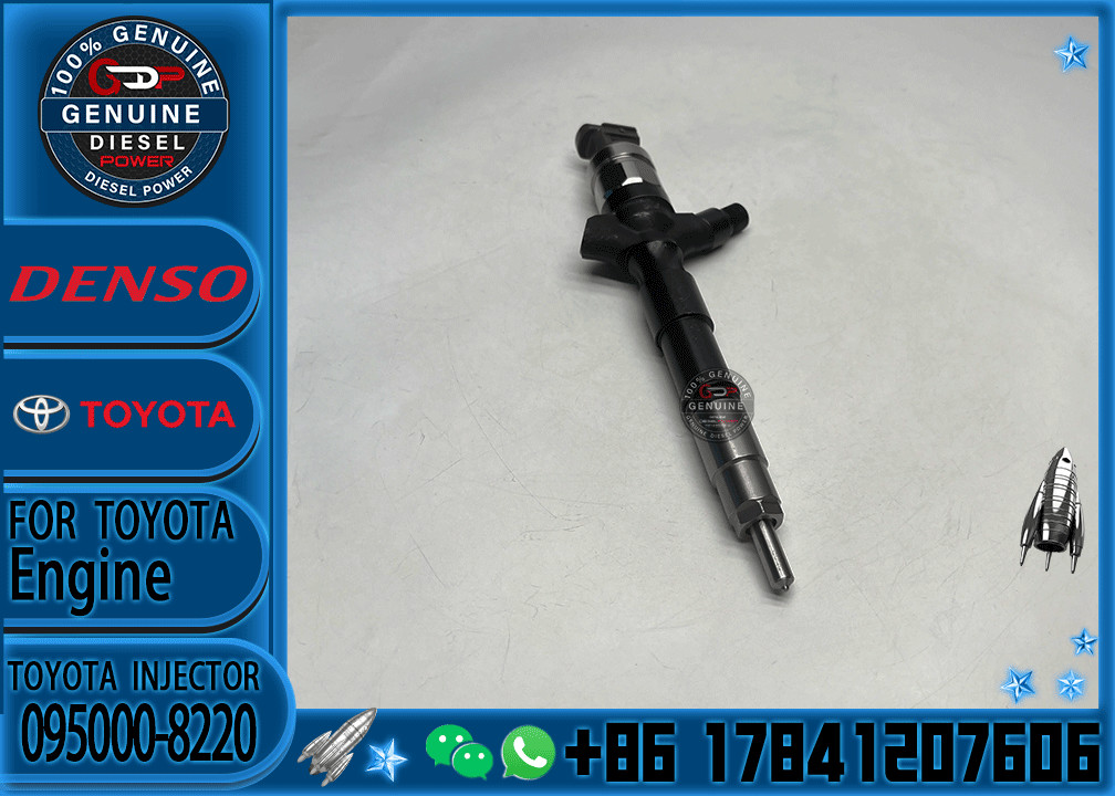 High Quality Diesel Fuel Injector 23670-0L050 23670-09330 Fuel Injector Assy 095000-8220