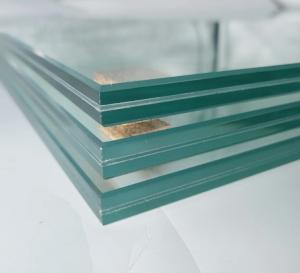  6.38mm - 19.38mm Safety Processed Tempered Toughened Laminated Glass Manufactures