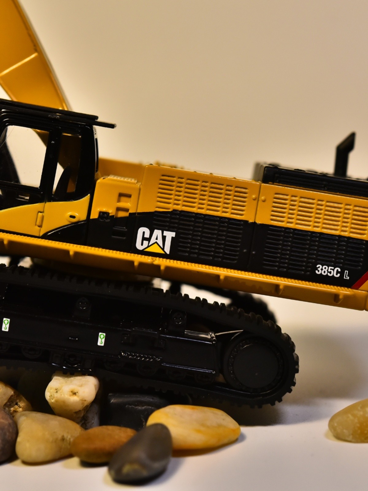 DM Carter CAT385C Alloy Excavator Model Engineering Machinery Car Simulation Metal Decoration Ornaments