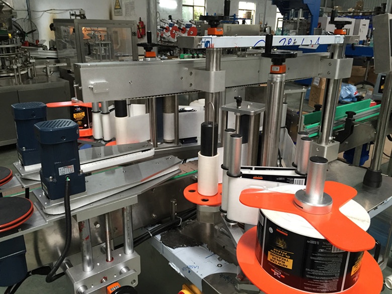 304 Stainless Steel Labeling Machine High Accuracy Double Side Self Adhesive Stickers