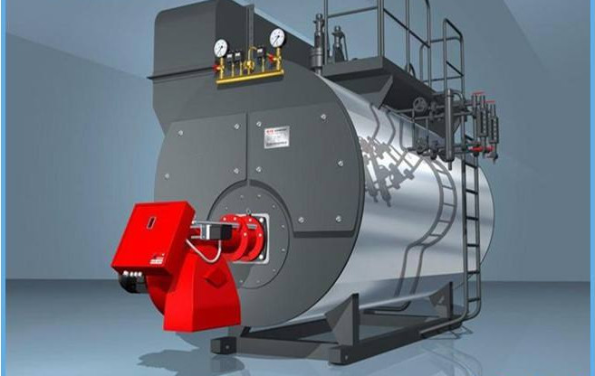 WNS Series Condensing Steam Boiler High Heat Transfer Efficiency Light Oil Burning